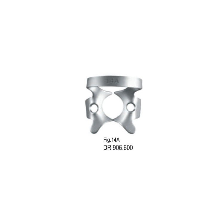Rubber dam clamp fig. 14A