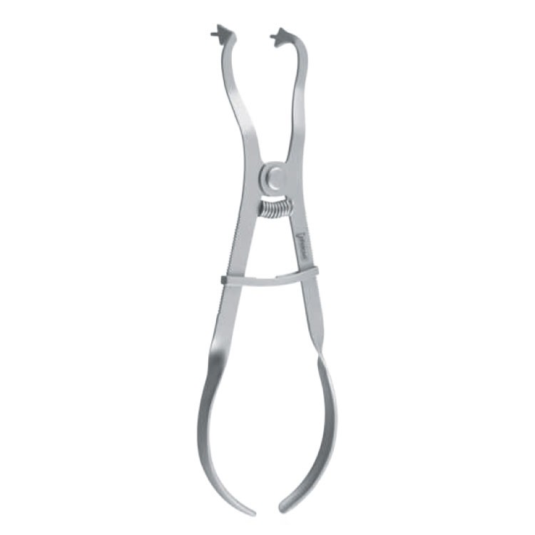 Rubber dam forceps IV 170mm