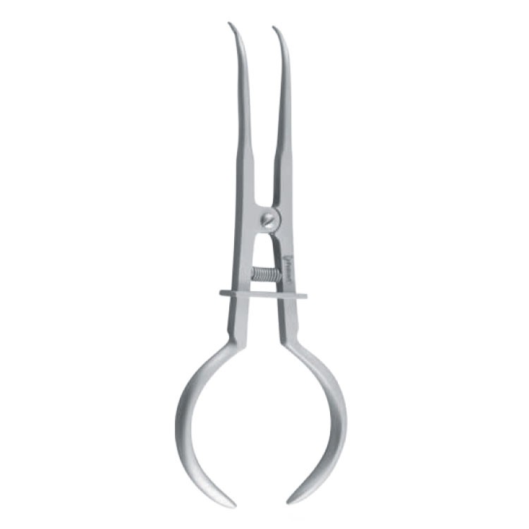 Rubber dam forceps Stokes/Palmer 170mm