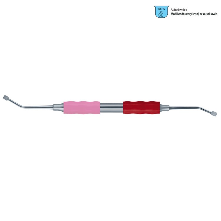 Soft-Line Curette de Ruddle rectangular ends fig. 2