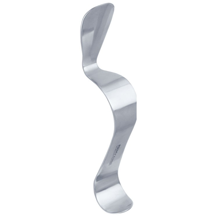 Retractor cheek Bishop 140mm