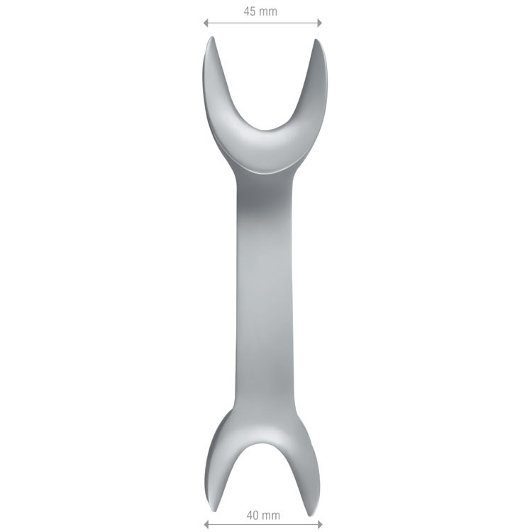 Retractor cheek DE Falcon-Simplex V-shape  170mm
