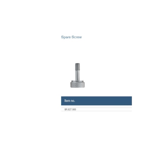 [BR.827.900] Falcon universal ring retractor, ring segment replacement screw 
