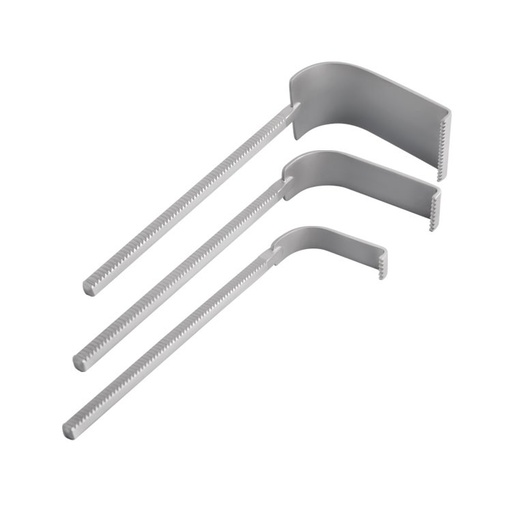 [BR.837.110] Falcon universal ring retractor, blade Meyerding 85x25mm