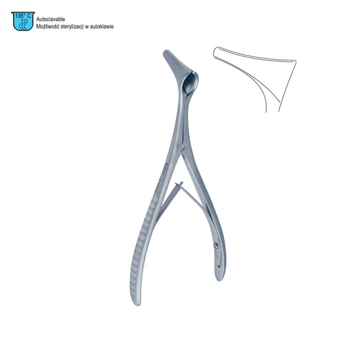 [FR.040.030] Specula nasal Hartmann fig.3, 160mm