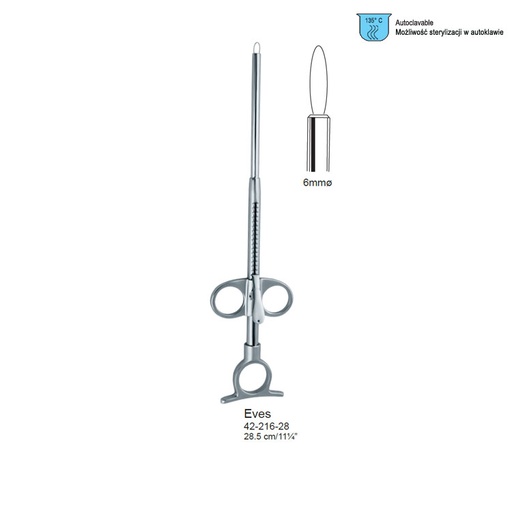 [FT.334.280] Snare tonsil Eves raTChet-action 285mm