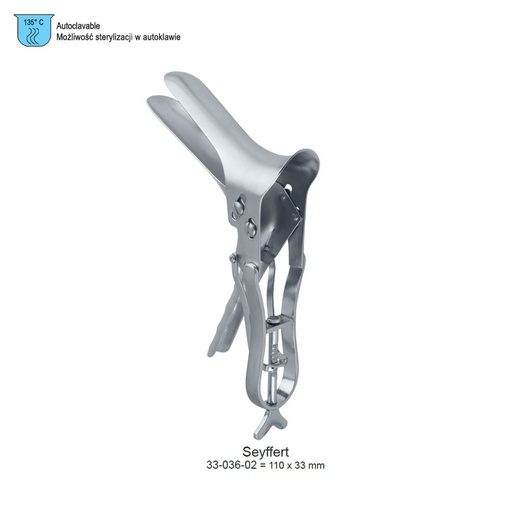 [GN.074.020] Specula vaginal Seyffert 110x33mm