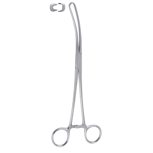 [GN.815.230] Forceps vulsellum Lewer-Tate curved 2x2th 230mm