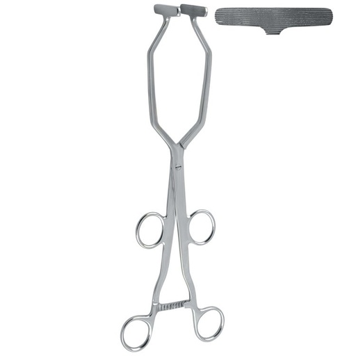 [GN.990.340] Forceps vaginal clamping Bonney 340mm 