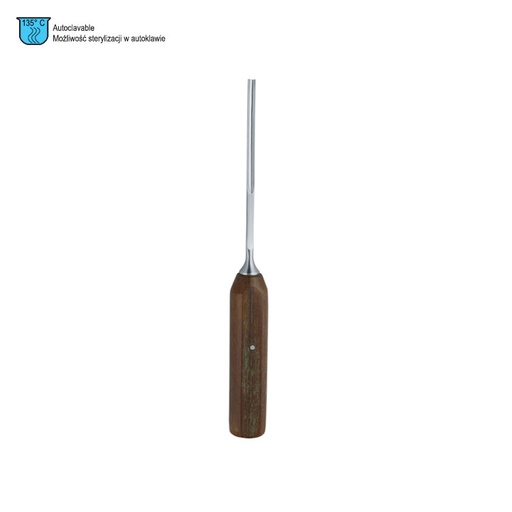 [OG.351.050] Gouge bone Lexer spongiosa fiber handle curved 5x250mm