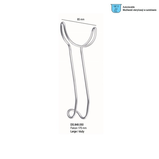 [DS.848.050] Retractor universal lip and cheek double ended large