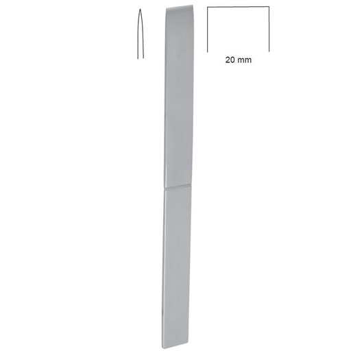 [OP.410.200] Osteotome Lambotte straight 20x240mm