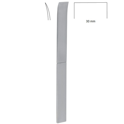 [OP.411.300] Osteotome Lambotte curved 30x240mm
