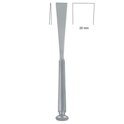 [OP.510.200] Osteotome Stille straight 20x205mm