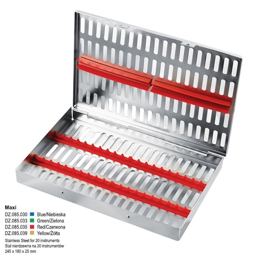 [DZ.085.033] Cassette Tray with cover MAXI, green
