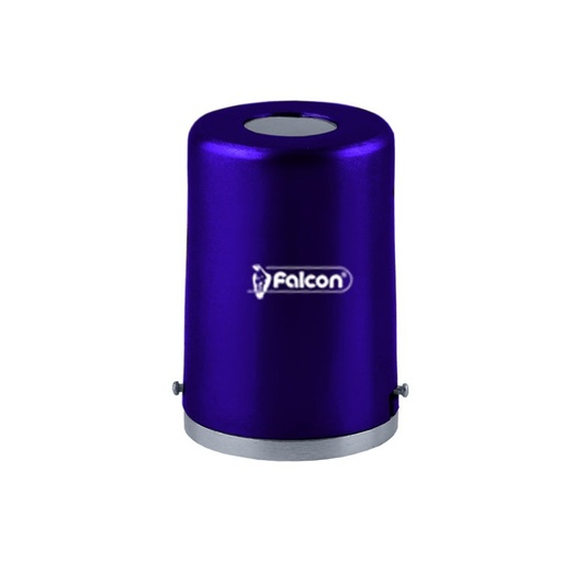 [DZ.535.010] Cotton wool holder Aluminum Blue