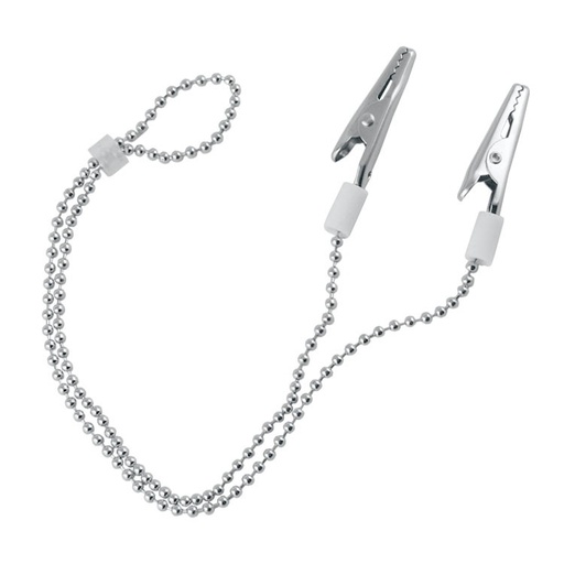 [DZ.945.020] Towel/Bib chain metal