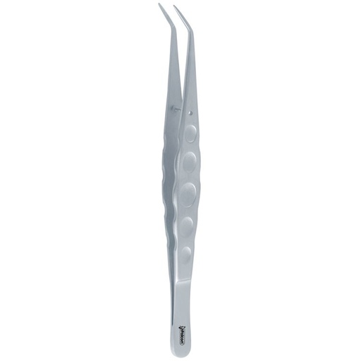 [DD.900.150] Deluxe Tweezers Ergonomic College serrated 150mm