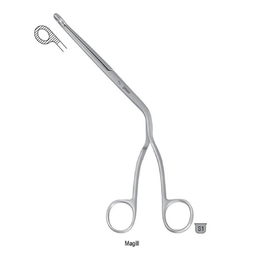 [BA.800.200] Forceps intubation Magill 200mm