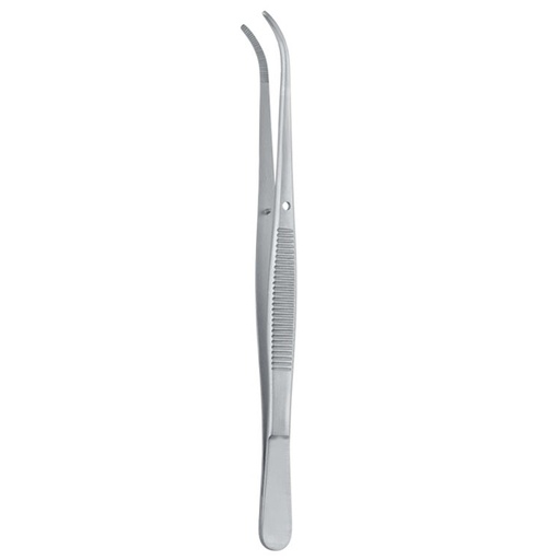 [BD.395.150] Forceps dissecting Semken serrated curved 150mm
