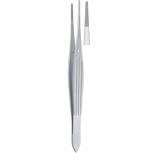 [BD.402.150] Forceps dissecting McIndoe serrated 150mm