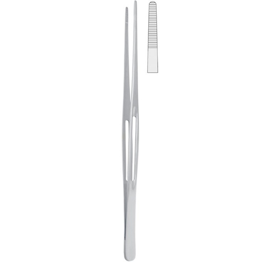 [BD.580.280] Forceps dissecting Maingot serrated 280mm