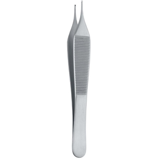 [BD.610.120] Forceps tissue Adson-Micro 1x2th 120mm