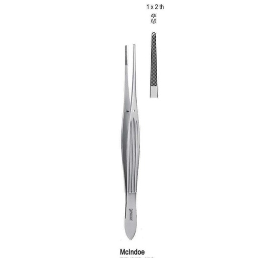 [BD.652.150] Forceps tissue McIndoe 1x2th 150mm
