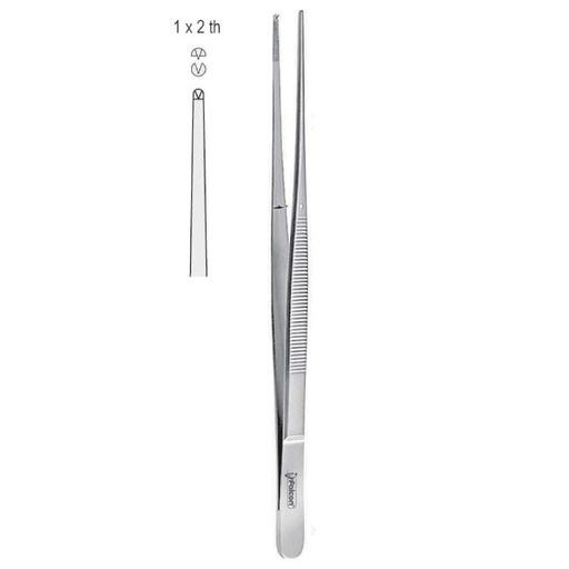 [BD.680.170] Forceps tissue Taylor 1x2th straight 170mm