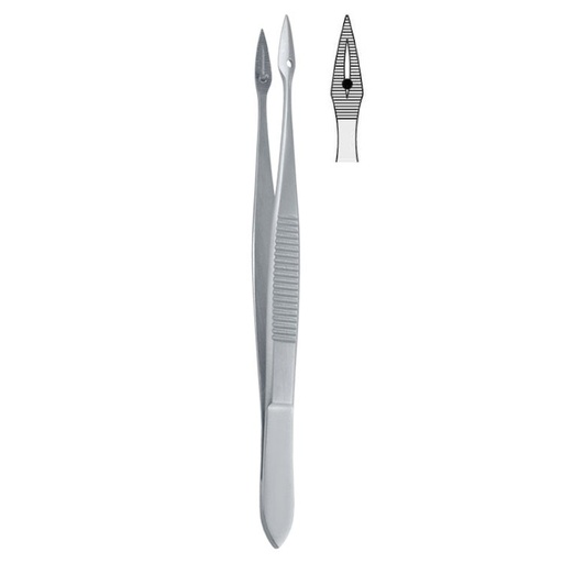 [BD.970.105] Forceps splinter Hunter straight 105mm