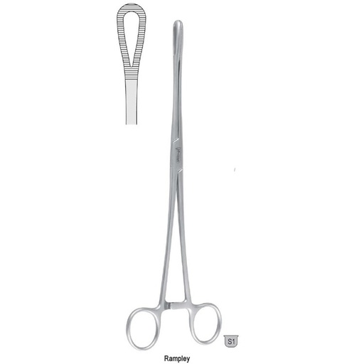 [BF.140.240] Forceps sponge Rampley 240mm