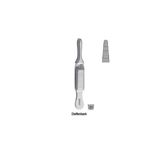 [BH.022.060] Clip artery (Bulldog) Dieffenback heavy model x-action straight 60mm