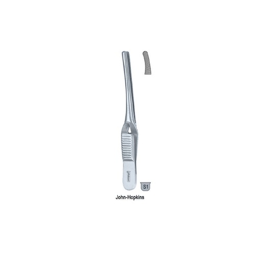 [BH.029.040] Clip artery (Bulldog) John-Hopkins x-action curved 40mm
