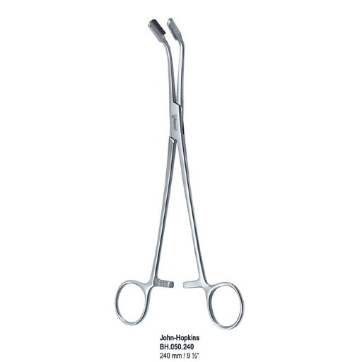 [BH.050.240] Forceps for applying and removing artery clips John-Hopkins 240mm
