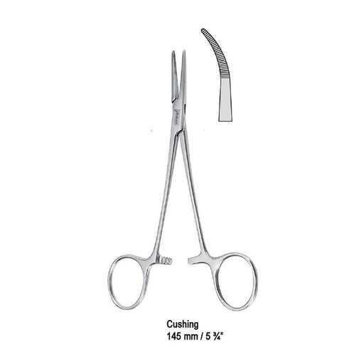 [BH.241.145] Forceps artery Cushing curved 145mm