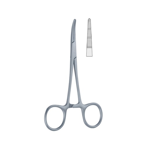 [BH.256.130] Forceps artery Dunhill straight 130mm