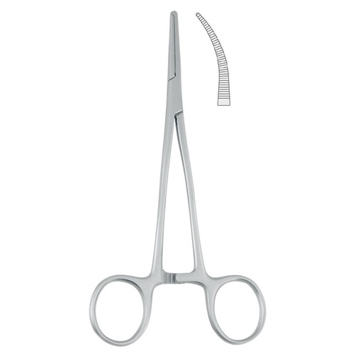 [BH.311.160] Forceps artery Christophe curved 160mm