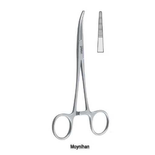 [BH.450.180] Forceps artery Moynihan straight 180mm