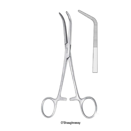 [BH.741.240] Forceps dissecting and ligature O 'Shaugnessy delicate 45d 240mm