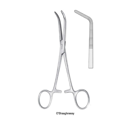 [BH.743.180] Forceps dissecting and ligature O 'Shaugnessy standard 45d 180mm