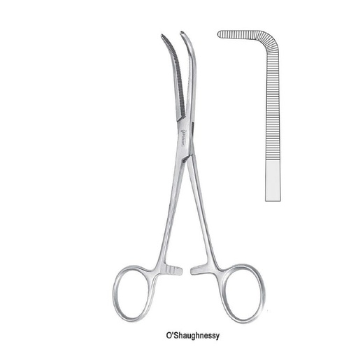 [BH.745.305] Forceps dissecting and ligature O 'Shaugnessy delicate 90d 305mm