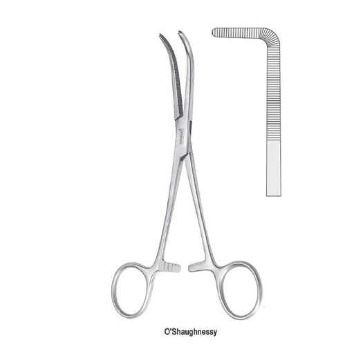 [BH.747.140] Forceps dissecting and ligature O 'Shaugnessy standard 90d 140mm