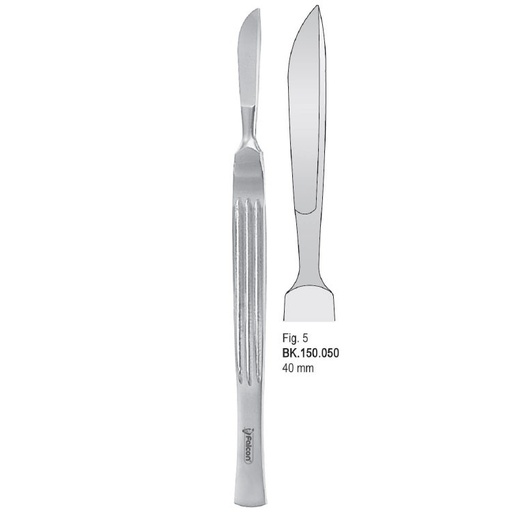 [BK.150.050] Scalpel stainless steel 40mm blade fig. 5