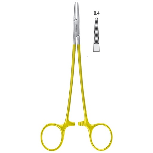 [BL.380.230] Falcon-Grip Needle holder left handed DeBakey 230mm TC