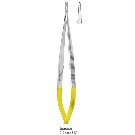 [BN.156.210] Falcon-Grip Needle holder Jacobson 210mm TC smooth
