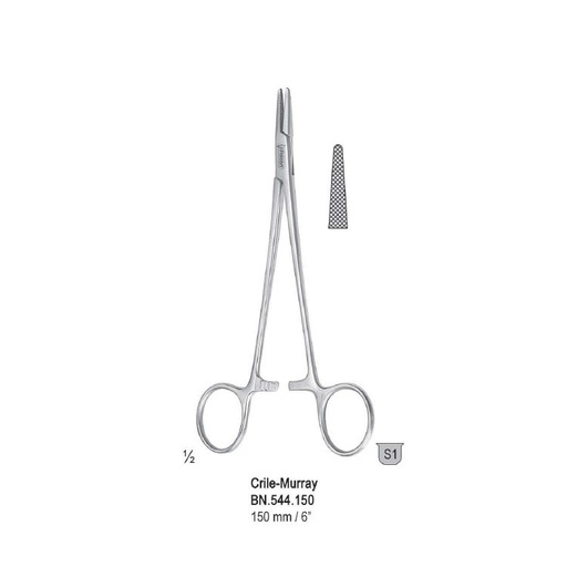 [BN.544.150] Needle holder Crile-Murray 150mm