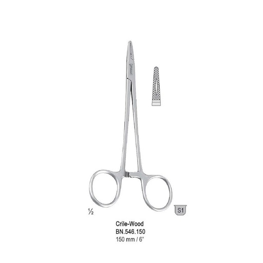 [BN.546.150] Needle holder Crile-Wood 150mm