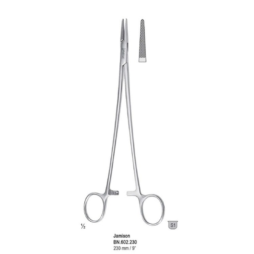 [BN.602.230] Needle holder Jamison 230mm