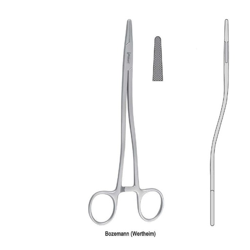 [BN.617.200] Needle holder Bozemann (Wertheim) S-Shape 200mm