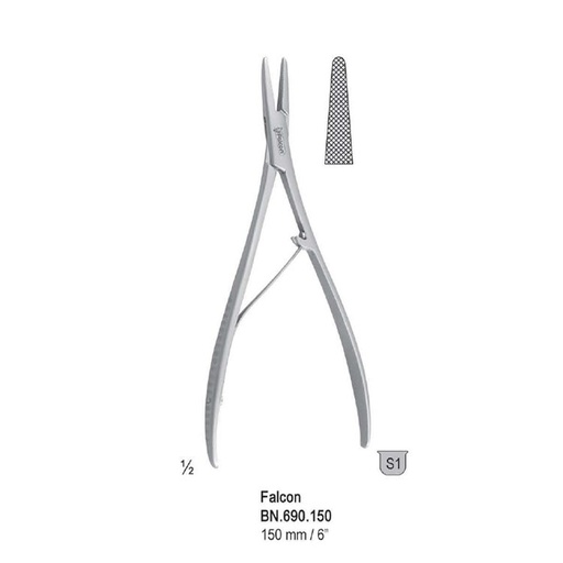 [BN.690.150] Needle holder Falcon 150mm